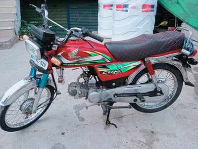 Honda CD 70 2022 Islamabad number