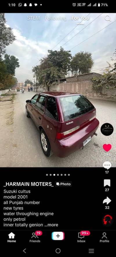 Suzuki Cultus VXR 2001
