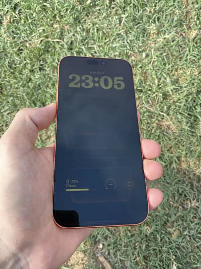 17promax 256 orange bypas 100helth 52 cycle only phone neat and clean