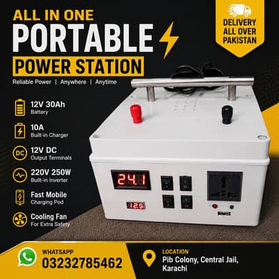 All In One 360watt Ac Dc Portable Power Station