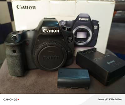 Canon 6D Body & 1 battery plus charger 10/09 condition