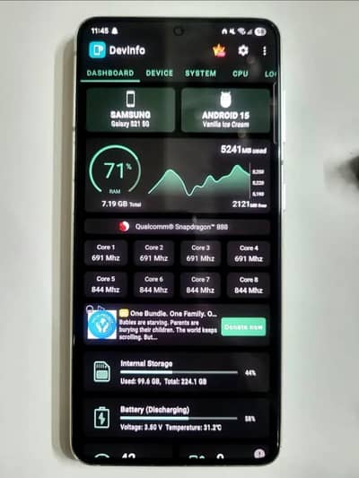 Samsung S21 5G Pta Approved, Exchange Possible