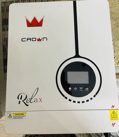 Crown micro relax 6.2 Kw hybrid solar inverter, with BMS original wire