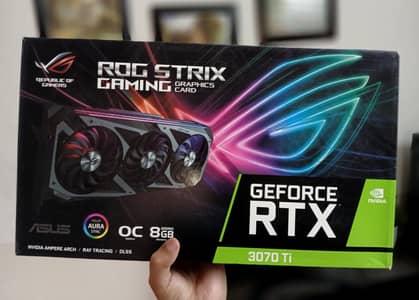 ASUS ROG STRIX 3070 TI With (Complete Box)