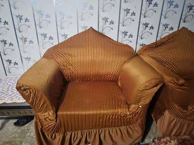 original golden color sofa set