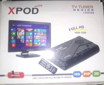 Tv Tuner Device  LED888 ( NOT LCD INCLUDE ) WHATSAPP 0302-5555862 ONLY