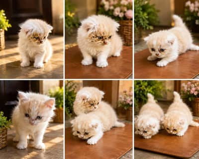 Adorable Persian Kittens Available for Adoption | Healthy & Fluffy