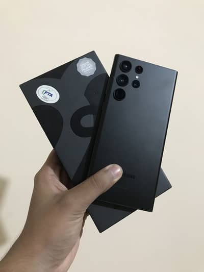 Samsung s22 ultra official pta approved with complete  box