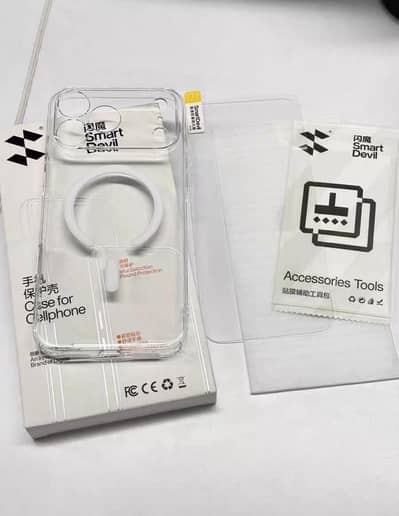 iPhone 17 Pro Max Smart Devil Original Case and Screen Protectors New