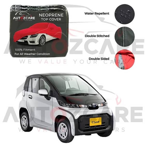 Toyota Cplus Pod Neoprene Top Cover - Model 2021-2025