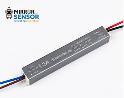 12V 2A Metal Power Supply for LED Strip, Mirror Light & CCTV | Heavy D