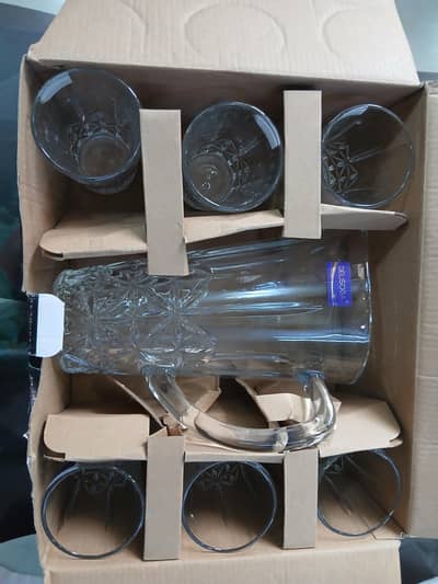 jug glass set