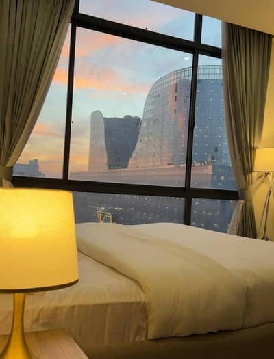 Daily & Weekly basis, Two Bedrooms Fully Furnished Luxury Apartment Available For Rent In Gulberg Greens Islamabad Prime, project Sky Park One