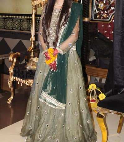lehnga along with choli and dupatta