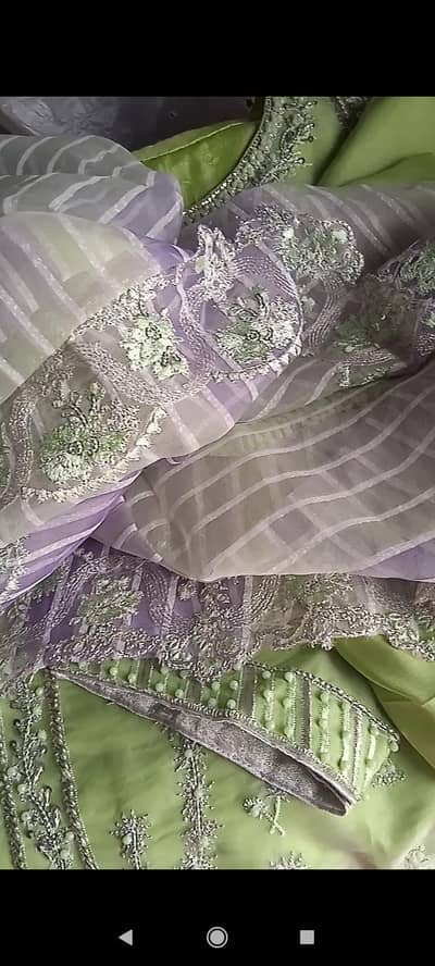 organza 3Pc suit