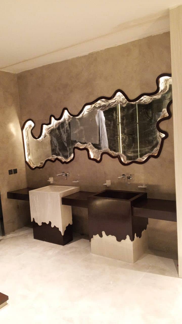 Polystone Solid Surface Sheets | Kitchen Counter | Vanity Top |Decore 7