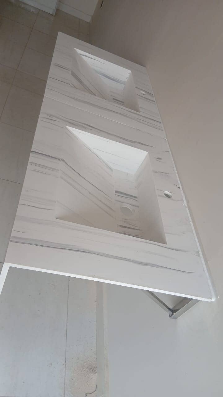 Polystone Solid Surface Sheets | Kitchen Counter | Vanity Top |Decore 9