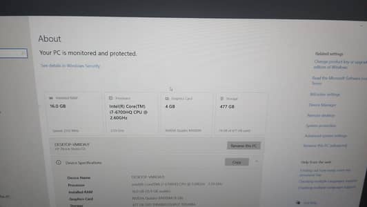 Laptop Zbook G3 Studio for Sale