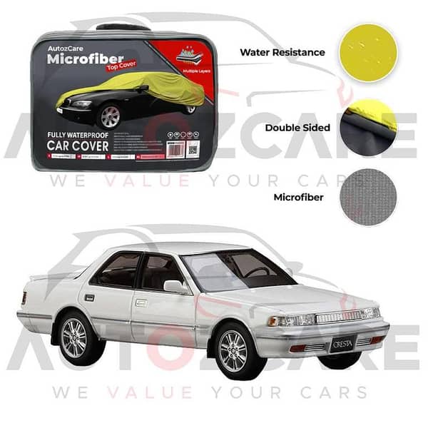 Toyota Cresta Microfiber Car Top Cover - Model 1996-2001