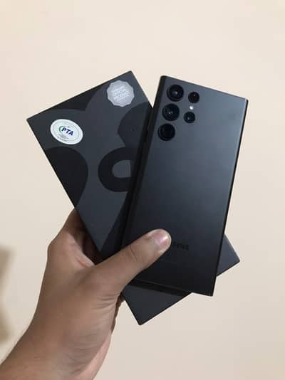 Samsung Mobile S22 Ultra official pta approved with complete box