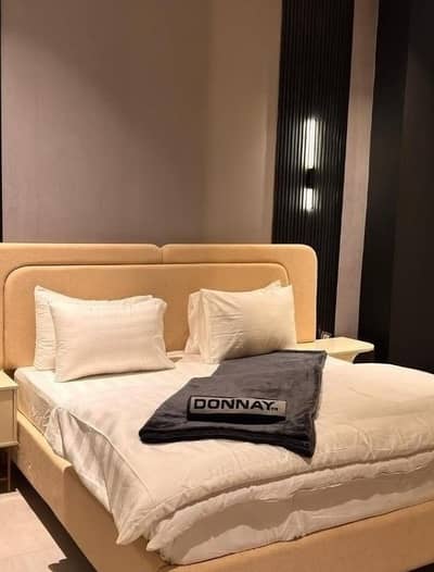Daily & Weekly basis, Two Bedrooms Fully Furnished Luxury Apartment Available For Rent In Gulberg Greens Islamabad Prime, project Sky Park One