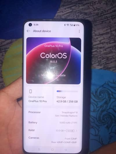 One Plus 10 Pro 256gb
