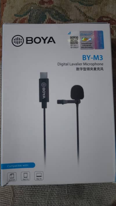 Boya Mic By- M3 Type C urgent For Sale Multan