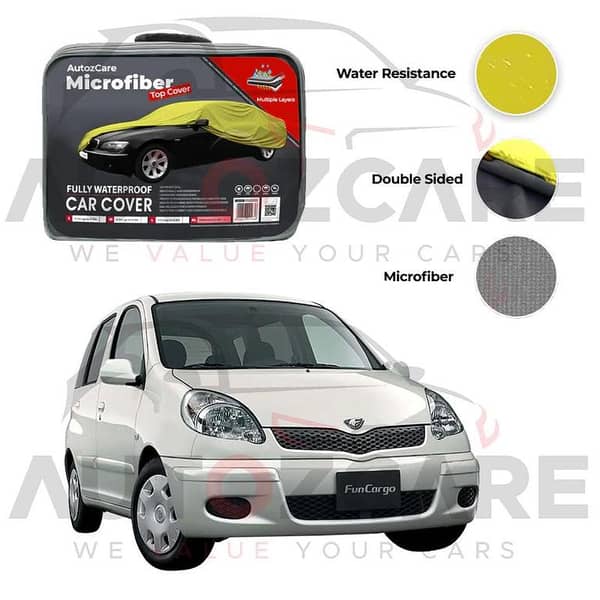Toyota Funcargo Microfiber Car Top Cover - Model 2002-2005