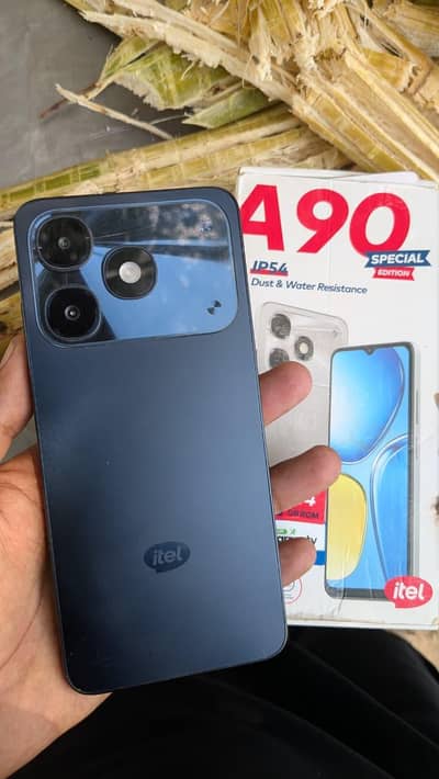Itel A90 with box charger 90hz refresh 6 months warranty PTA approved