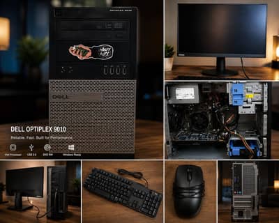 Dell OptiPlex 9010 Full Desktop Set – Excellent Condition