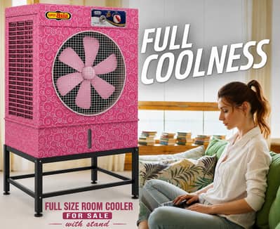 Steel Body Full Size Room Cooler For Sale With Stand