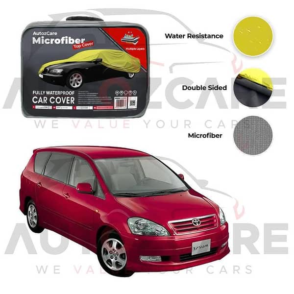 Toyota Ipsum Microfiber Car Top Cover - Model 2001-2010