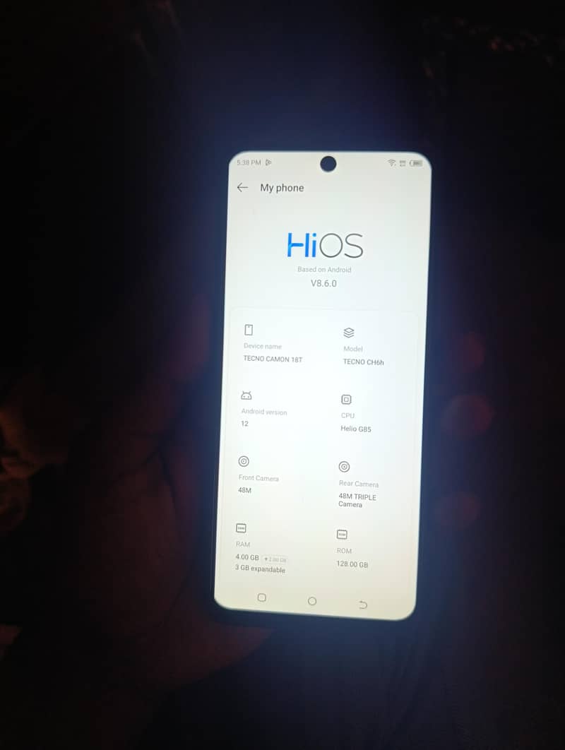 Tecno CAMON 18T 1