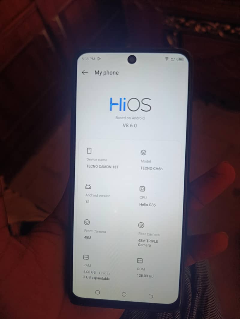 Tecno CAMON 18T 2