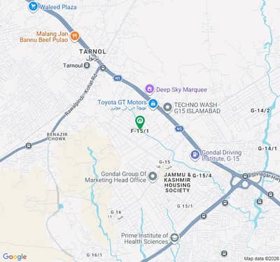 1 Kanal (50*90) Plot for Sale with Extra Land in G-15 Islamabad | Prime Location | Best Investment