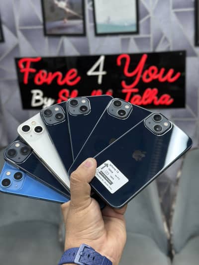 iPhone 13 128GB Pta Approved Mint Condition 85+ battery healths