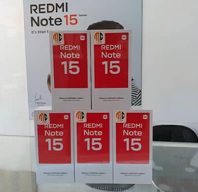 Redmi Note 15 Box Pack/ Note 15 Pro / Note 14 / 15C / A7 Pro / A5