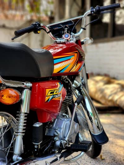 CG 125 NEW STICKERS 2026