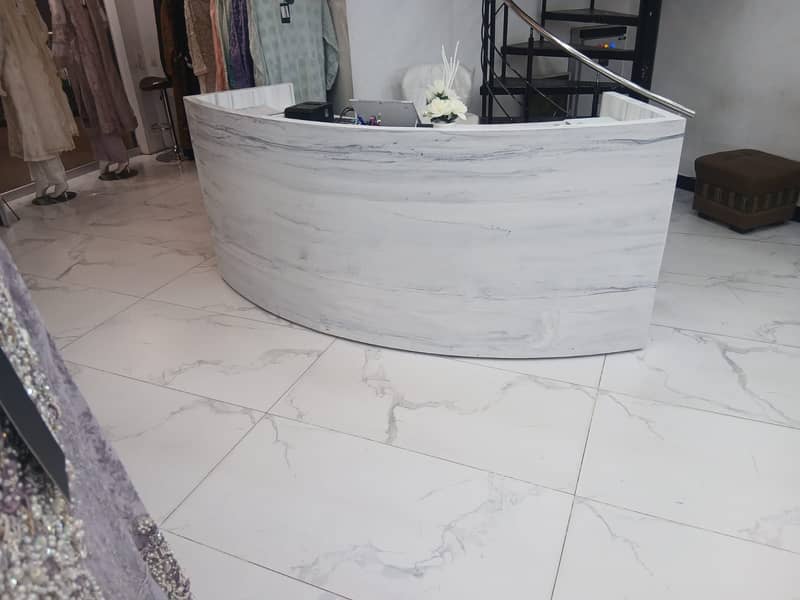 Polystone Solid Surface Sheets | Kitchen Counter | Vanity Top |Decore 8
