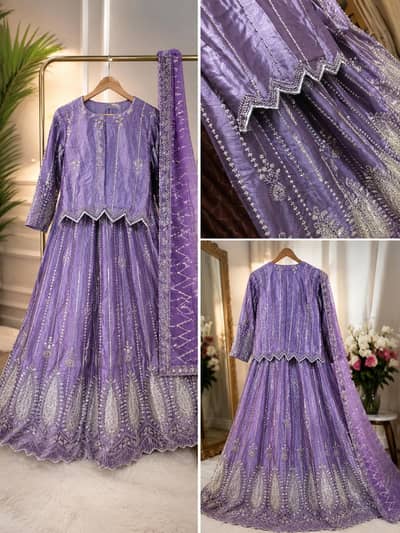 Beautiful party wear dress for women.