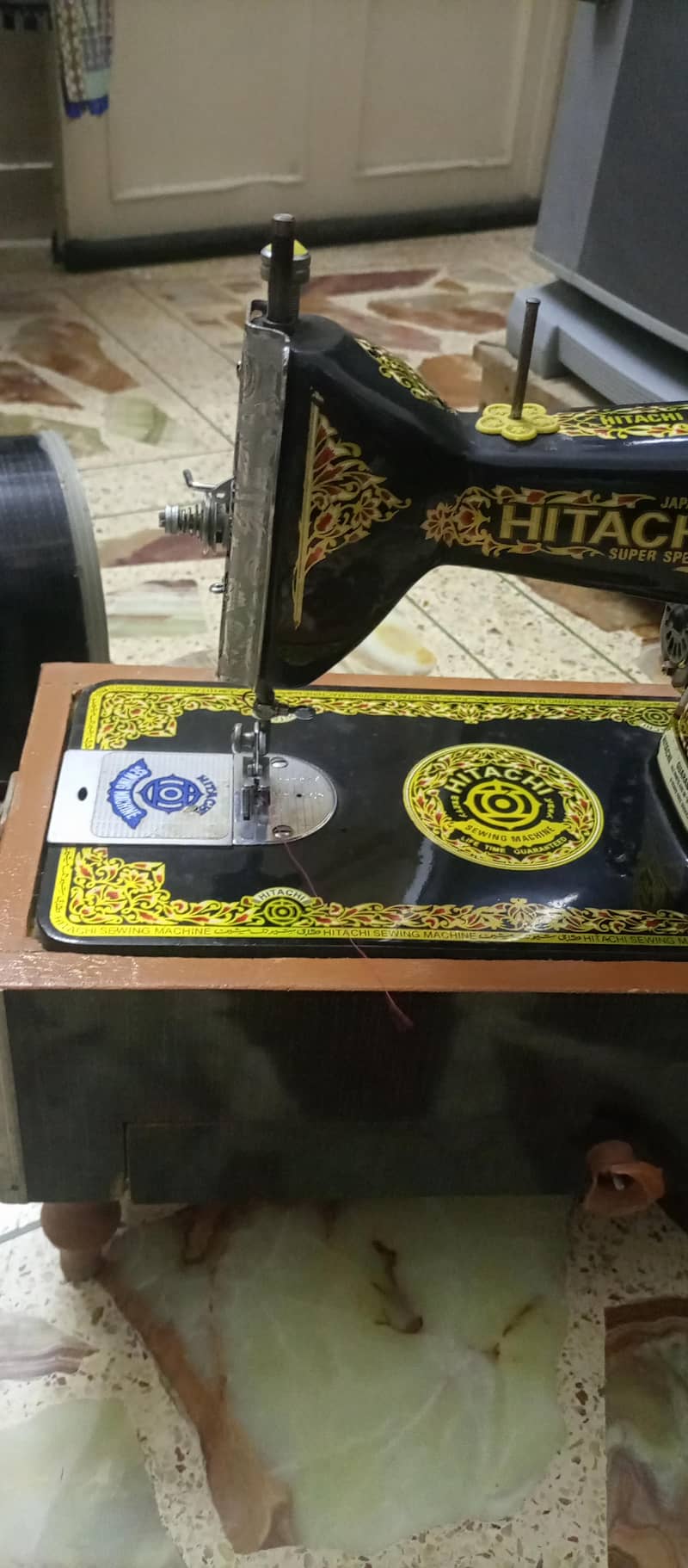 Hitachi Japanese Original Sewing Machine with Table 2