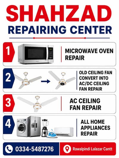 Microwave oven repairing center