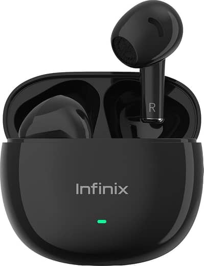 infinix xe33 earbuds black