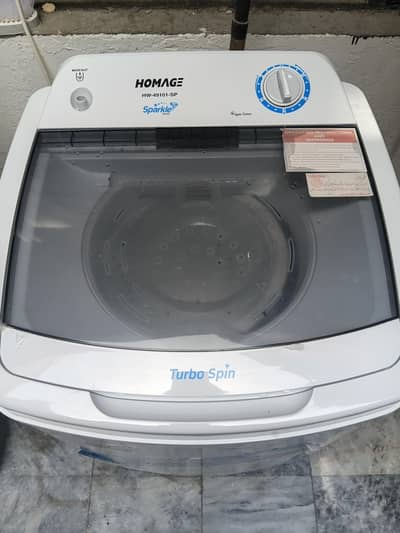 homage spinner/ dryer 10kg