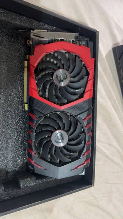 MSI GTX 1060 Gaming X 6GB Used GPU with original Box