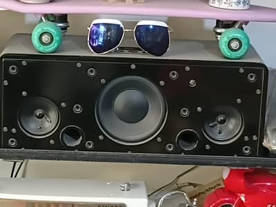 Original Philips Home Theater 5.1 Center Speaker Heavy Bass