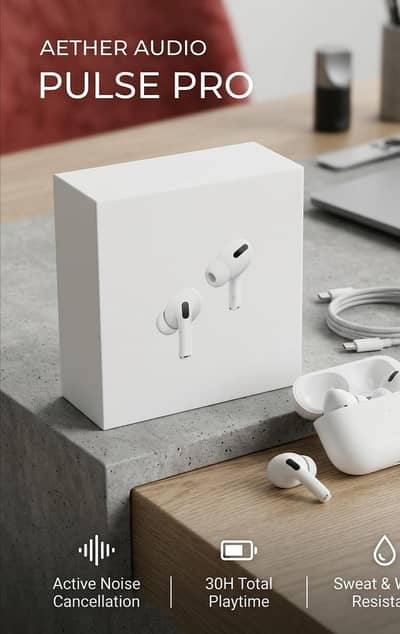 Premium Wireless Earbuds with ANC | 30H Playtime | Rs. 1800