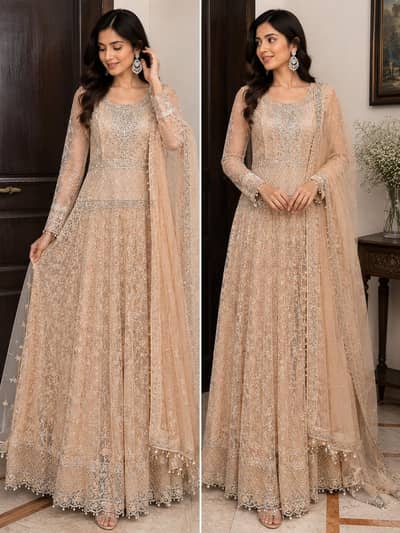 Gorgeous Peace Walima Maxi