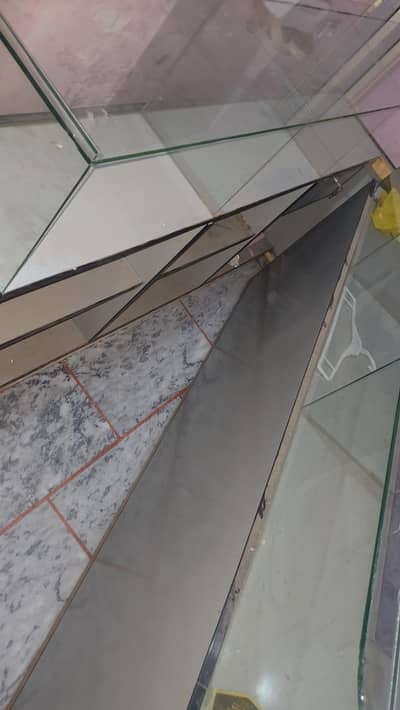 Shop Counter Table Bardana Glass Table Glass Counter