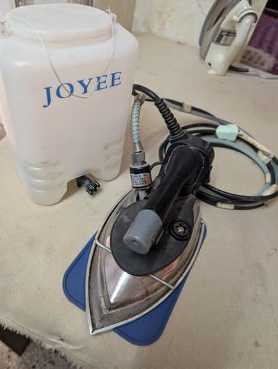 JOYEE 300L Industrial Steam Iron With Boiler Tank Excellent Condition